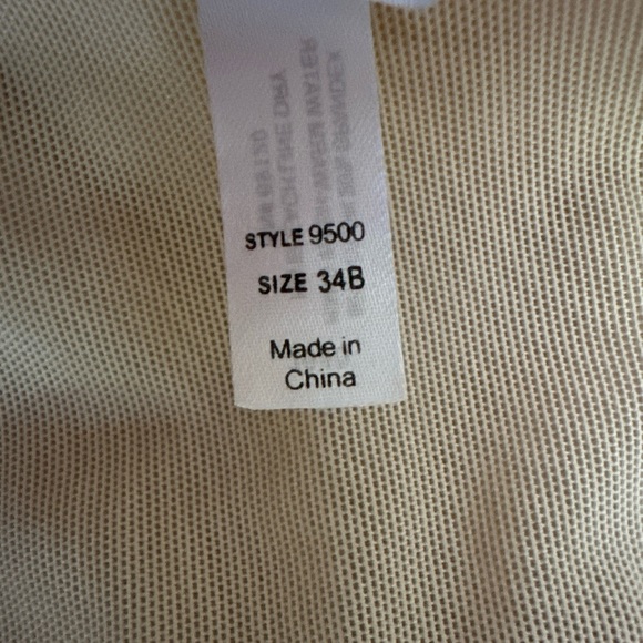 Merry Modes Nude Bridal Seamless Bustier Style 9500 Size 34B - Picture 7 of 10